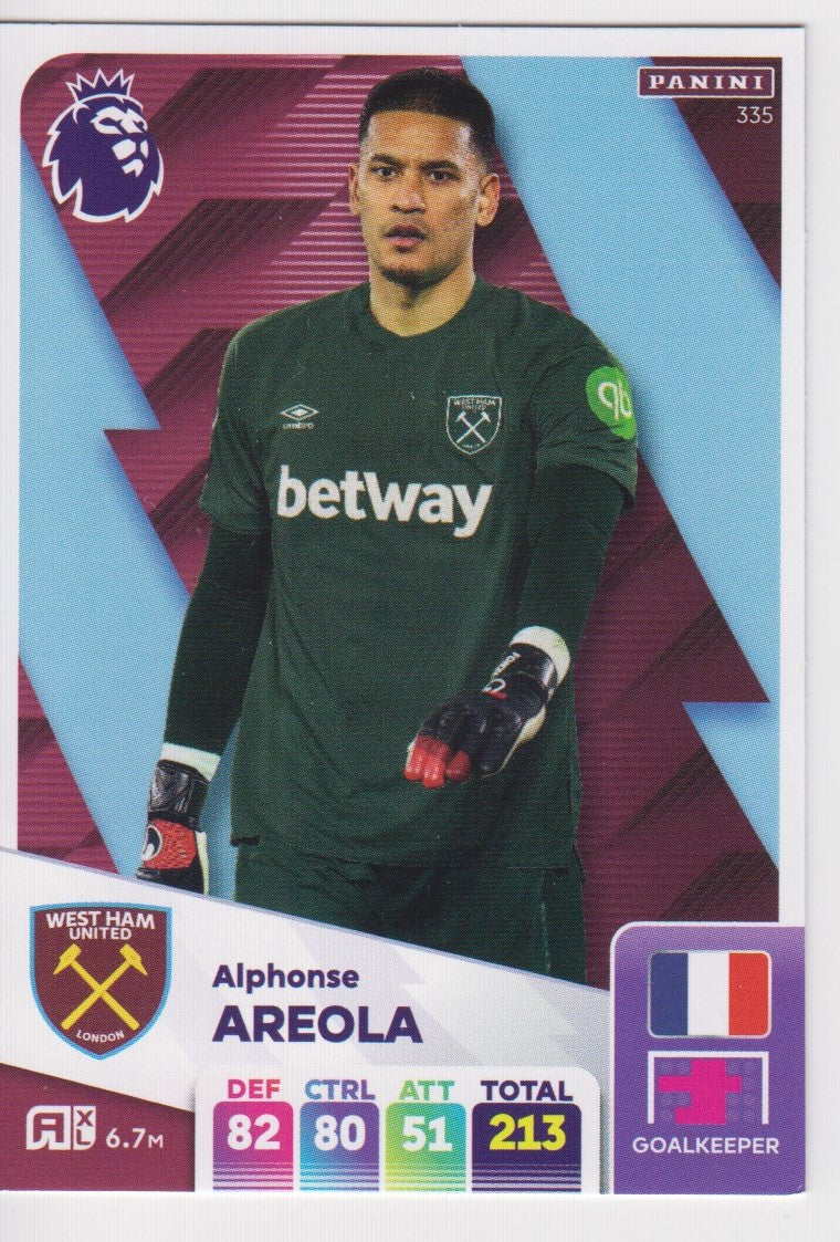 335. ALPHONSE AREOLA -  WEST HAM UNITED