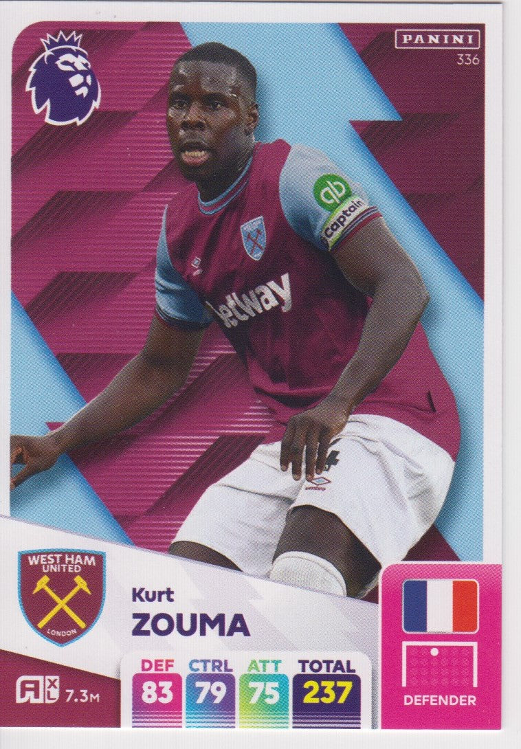 336. KURT ZOUMA -  WEST HAM UNITED