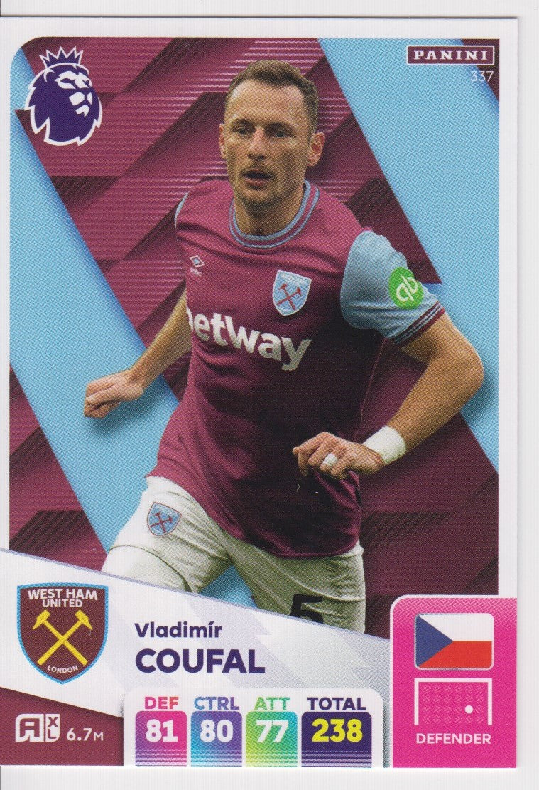 337. VLADIMIR COUFAL -  WEST HAM UNITED