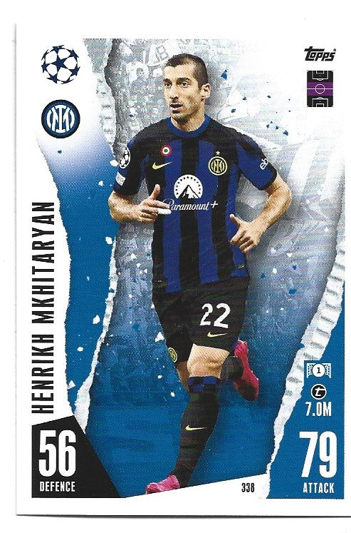 338.  Henrikh Mkhitaryan - FC Internazionale Milano