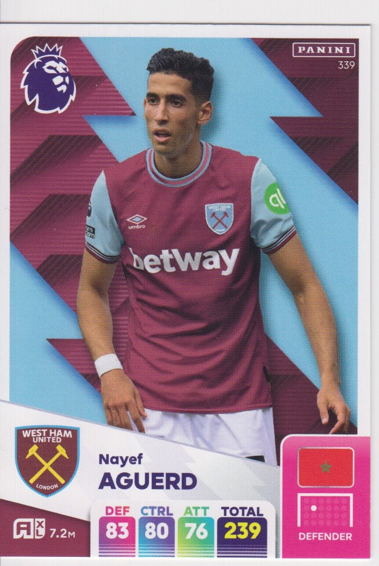 339. NAYEF AGUERO  - WEST HAM UNITED