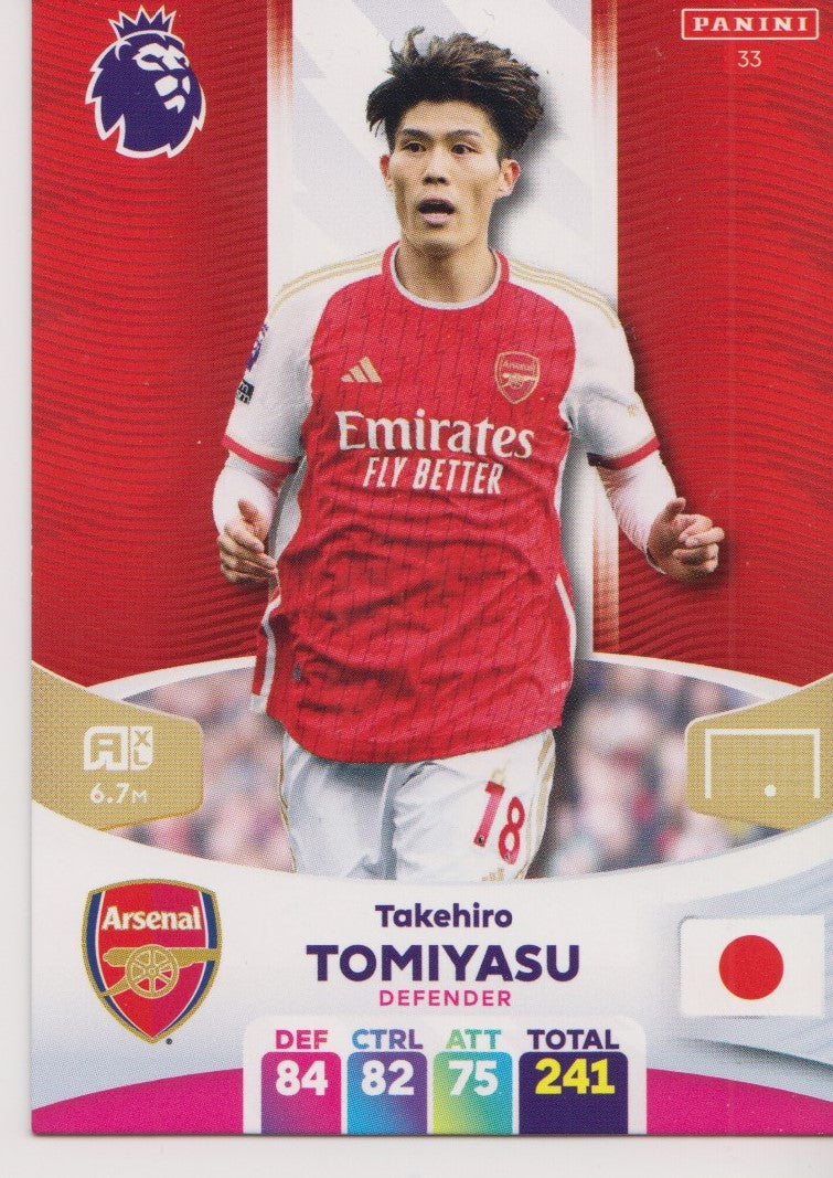 033.  Takehiro Tomiyasu - Arsenal