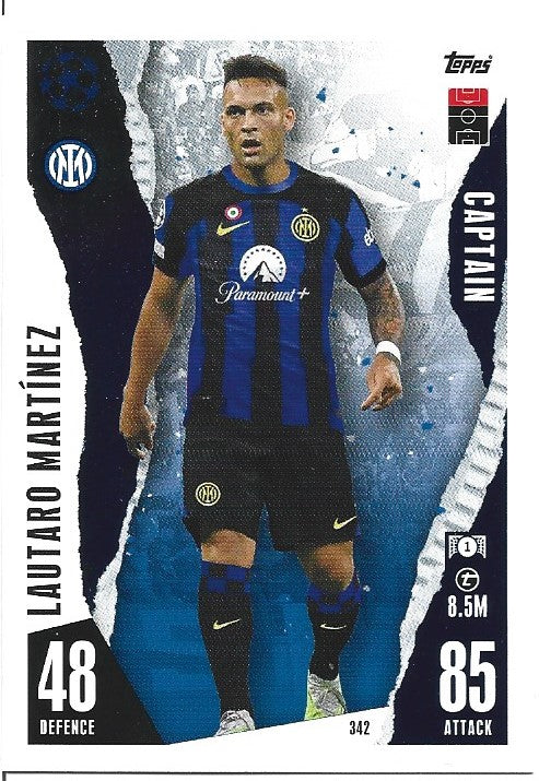 342.  Lautaro Martínez - FC Internazionale Milano - CAPTAIN