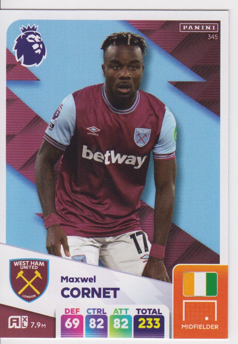 345. MAXWEL CORNET  - WEST HAM UNITED