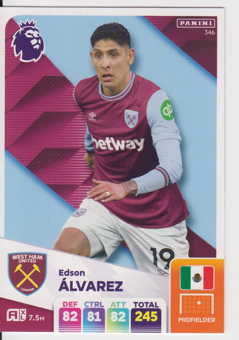 346. EDSON ALVAREZ  - WEST HAM UNITED