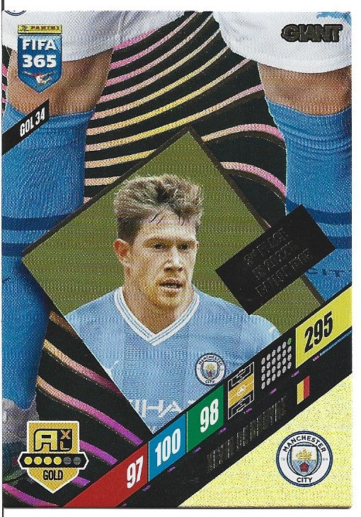 GOL 34 - KEVIN DE BRUYNE - MANCHESTER CITY - GIANT