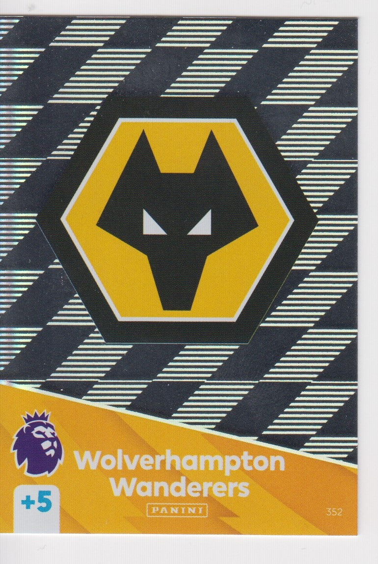 352. WOLVERHAMPTON WANDERERS - CLUB BADGE