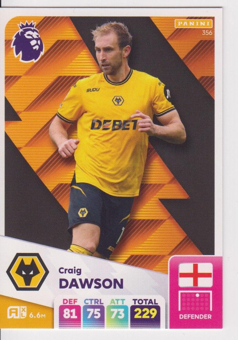 356. CRAIG DAWSON - WOLVERHAMPTON WANDERERS