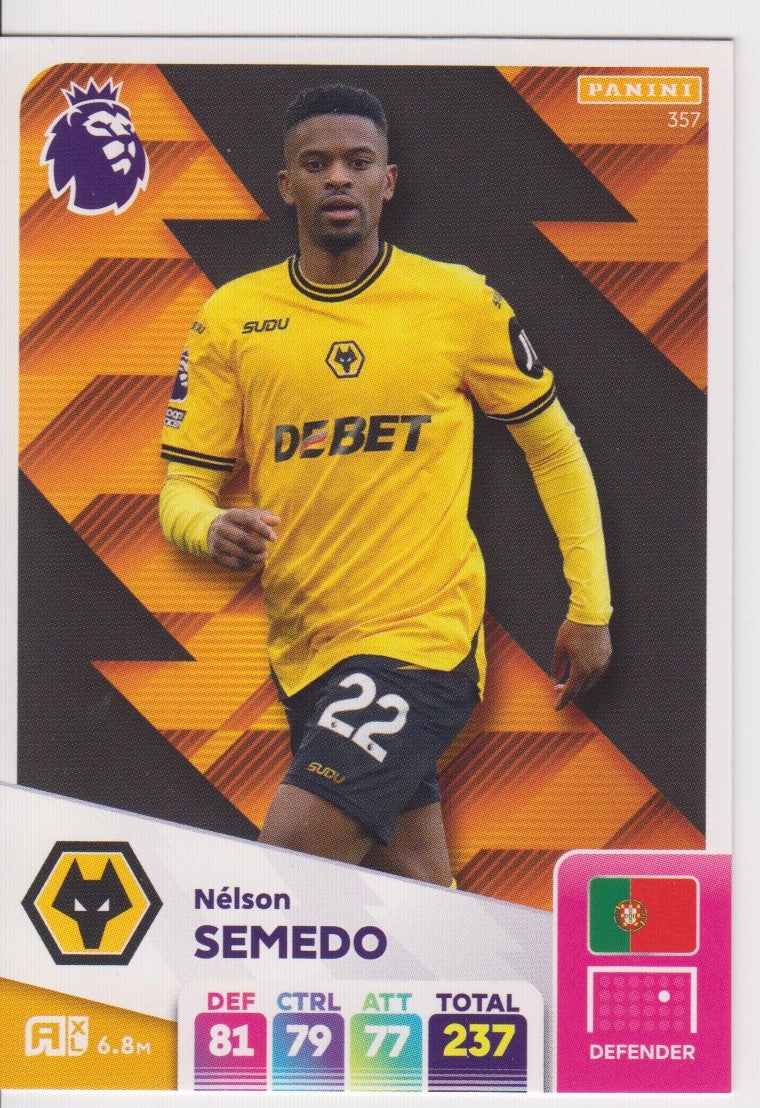 357. NELSON SEMEDO - WOLVERHAMPTON WANDERERS