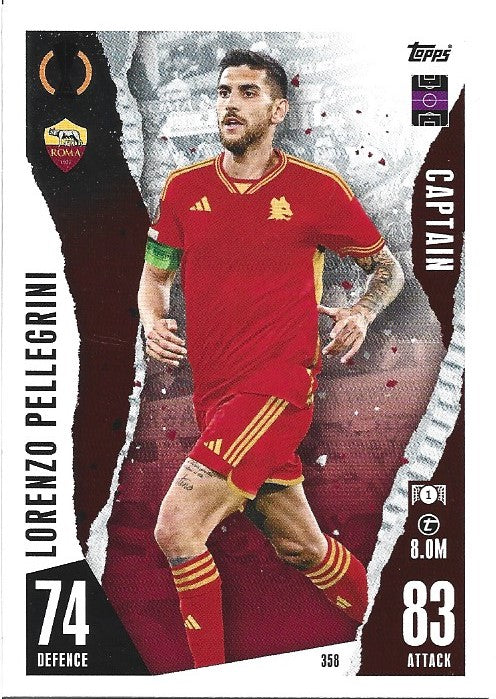 358. Lorenzo Pellegrini - AS Roma - CAPTAIN