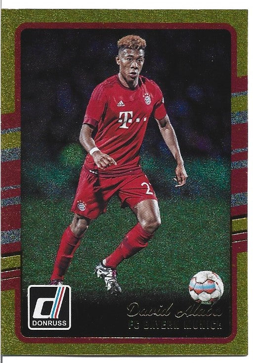 035. DAVID ALABA - BAYERN MUNCHEN - GOLD
