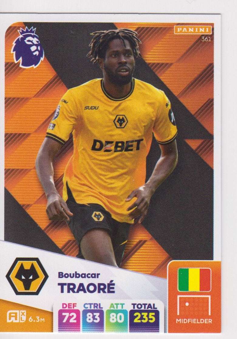 361. BOUBACAR TRAORE - WOLVERHAMPTON WANDERERS