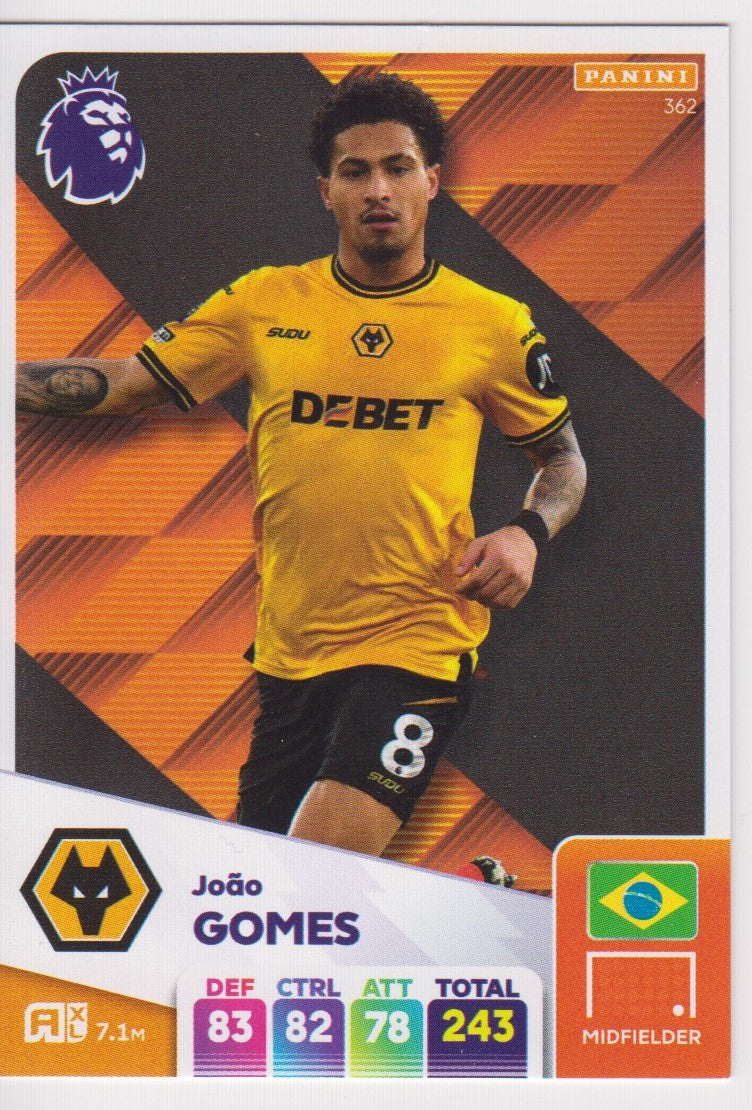 362. JOAO GOMES - WOLVERHAMPTON WANDERERS