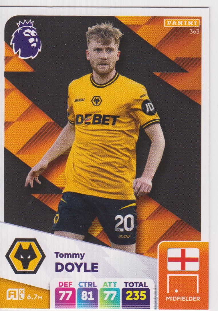 363. TOMMY DOYLE - WOLVERHAMPTON WANDERERS