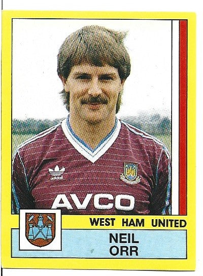 365. NEIL ORR - WEST HAM UNITED