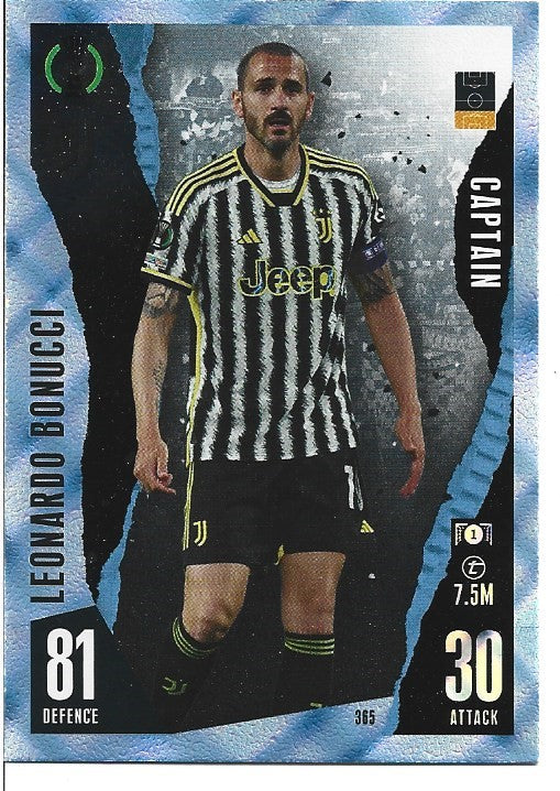 365. Leonardo Bonucci - Juventus - CAPTAIN -  CRYSTAL