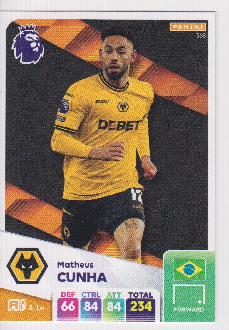 368. MATHEUS CUNHA - WOLVERHAMPTON WANDERERS