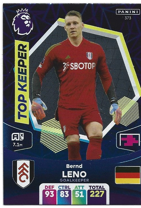 373.  Bernd Leno  - Fulham - TOP KEEPER