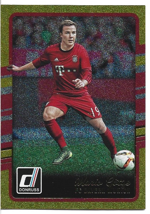 037. MARIO GØTZE - BAYERN MUNCHEN - GOLD