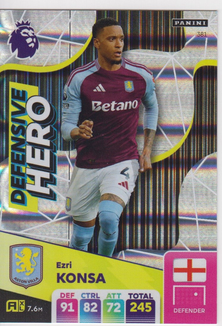 381. EZRI KONSA - ASTON VILLA - DEFENSIVE HERO