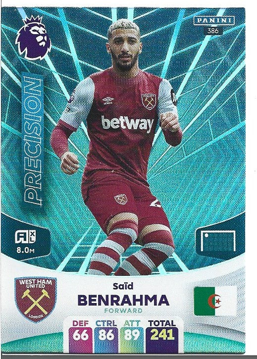 386.  Saïd Benrahma - West Ham United - PRECISION