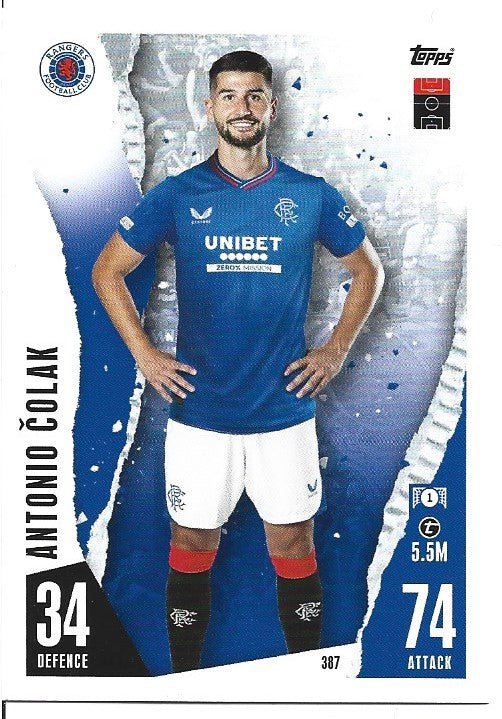 387. Antonio Čolak - Rangers FC