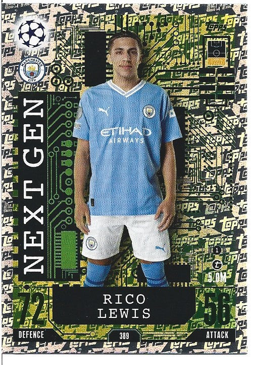 389. RICO LEWIS - MANCHESTER CITY - NEXT GEN
