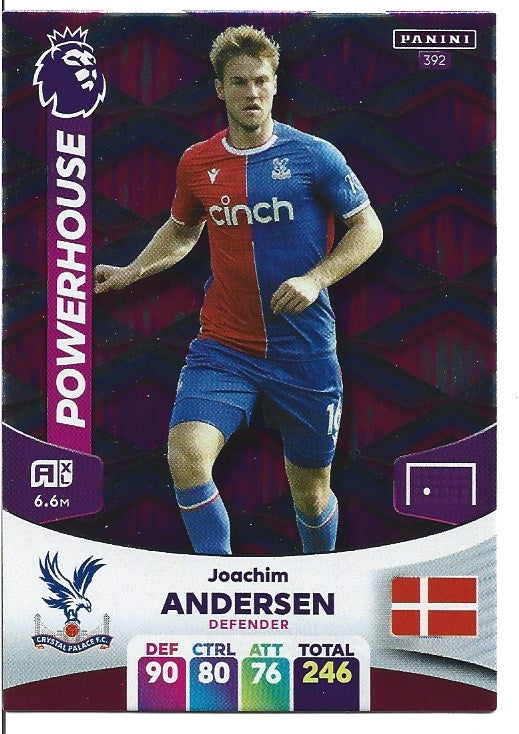 392.  Joachim Andersen - Crystal Palace - POWERHOUSE
