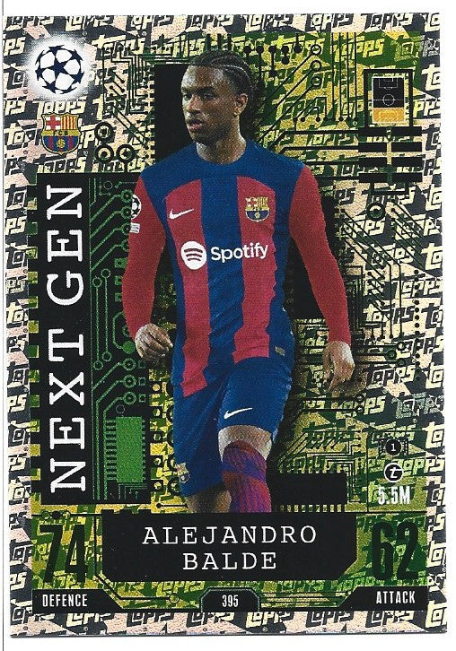 395. ALEJANDRO BALDE - FC BARCELONA - NEXT GEN