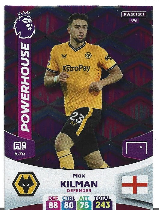 396.  Max Kilman  - Wolverhampton Wanderers - POWERHOUSE