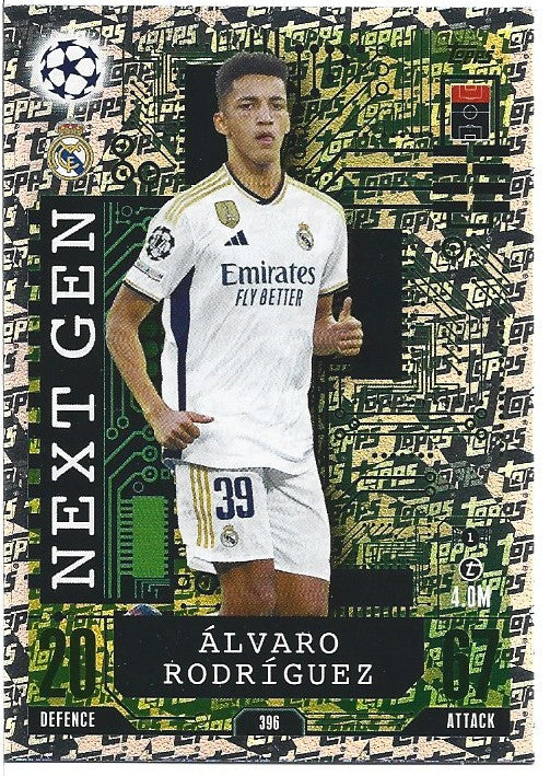 396. ALVARO RODRIGUEZ - REAL MADRID - NEXT GEN