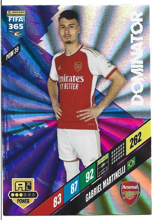 POW 39 - GABRIEL MARTINELLI - ARSENAL - DOMINATOR