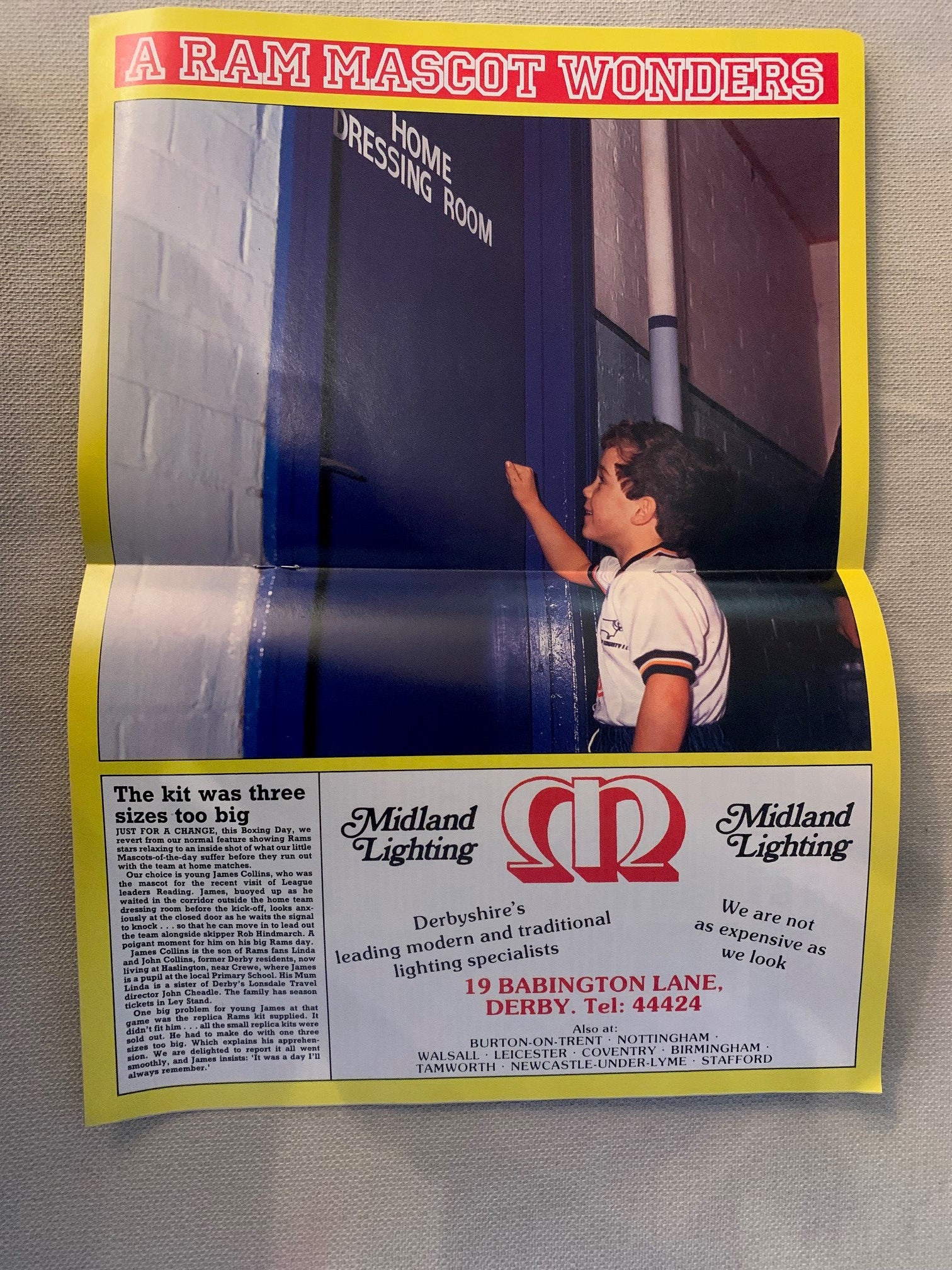 1985-26.12 - DERBY COUNTY VS WALSALL