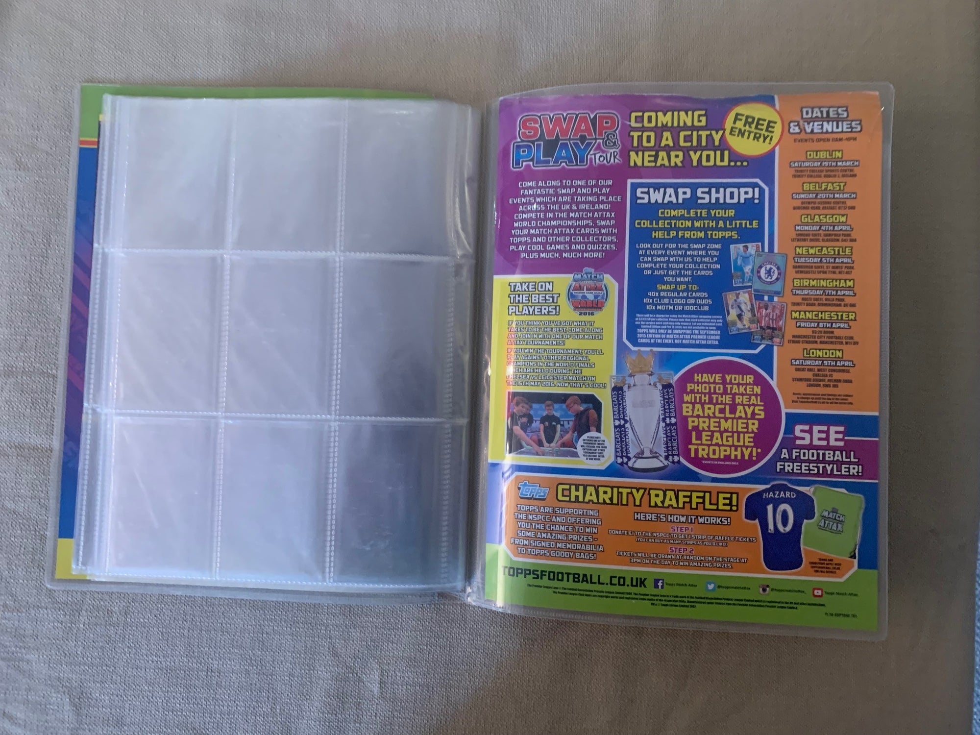 TOPPS MATCH ATTAX 2015/16 EXTRA - ORGINAL SAMLEPERM - MED PERSONLIG RABATTKODE