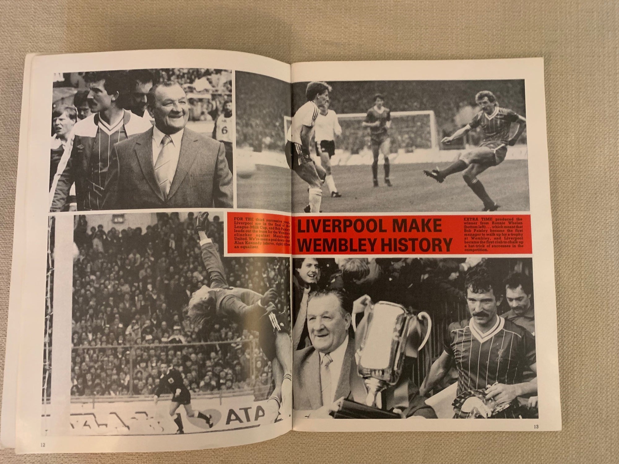 LIVERPOOL - 1983/84 - LIVERPOOL OFFICIAL YEARBOOK SEASON 1983/84