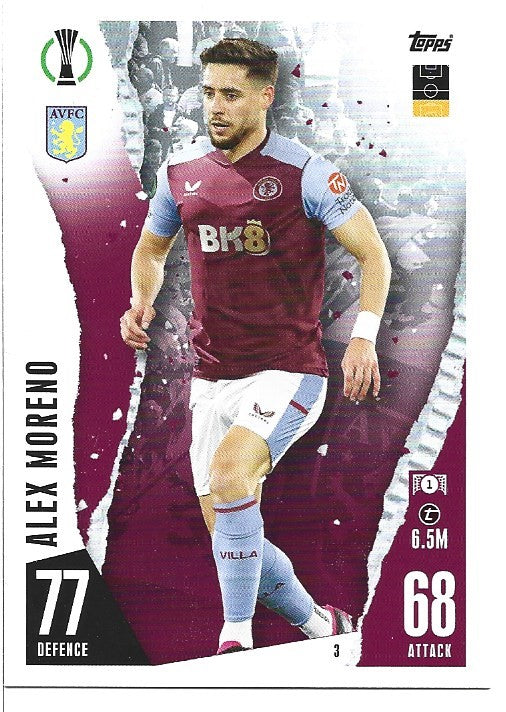 003.  Alex Moreno - Aston Villa