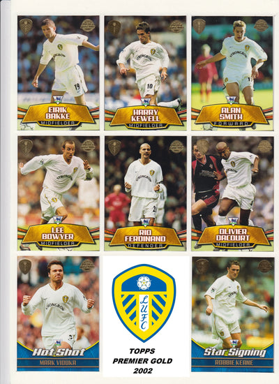 LEEDS UNITED - LOT - PREMIER GOLD  - 4 LAGSETT