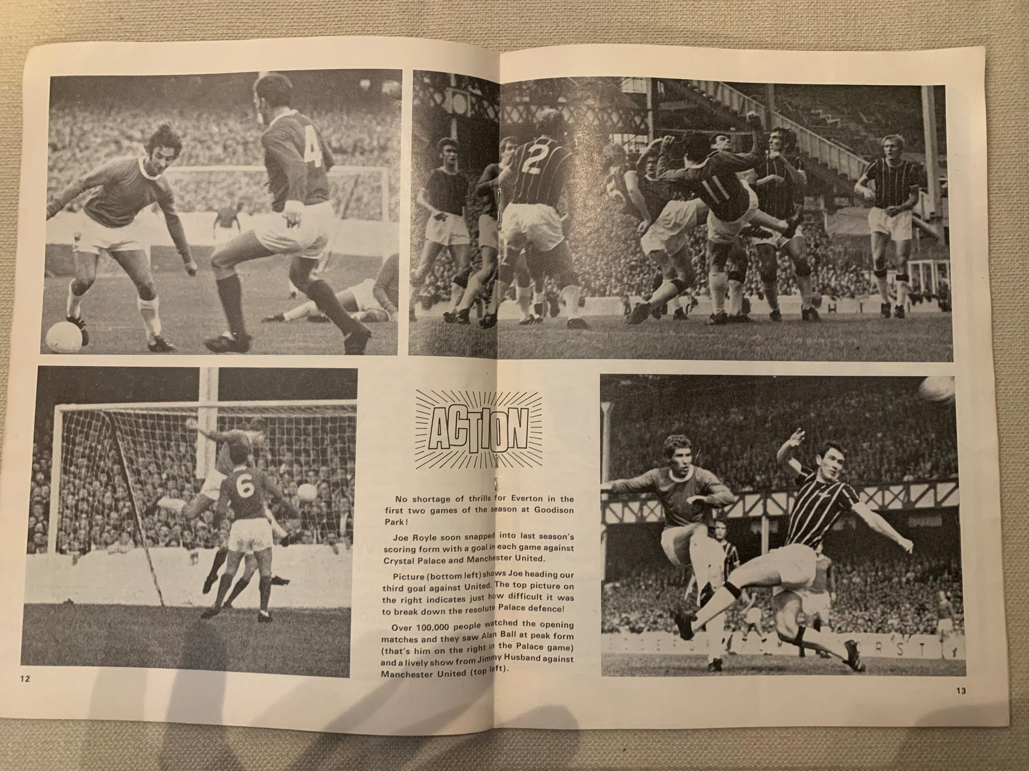 1969- 30.08 - EVERTON VS LEEDS UNITED