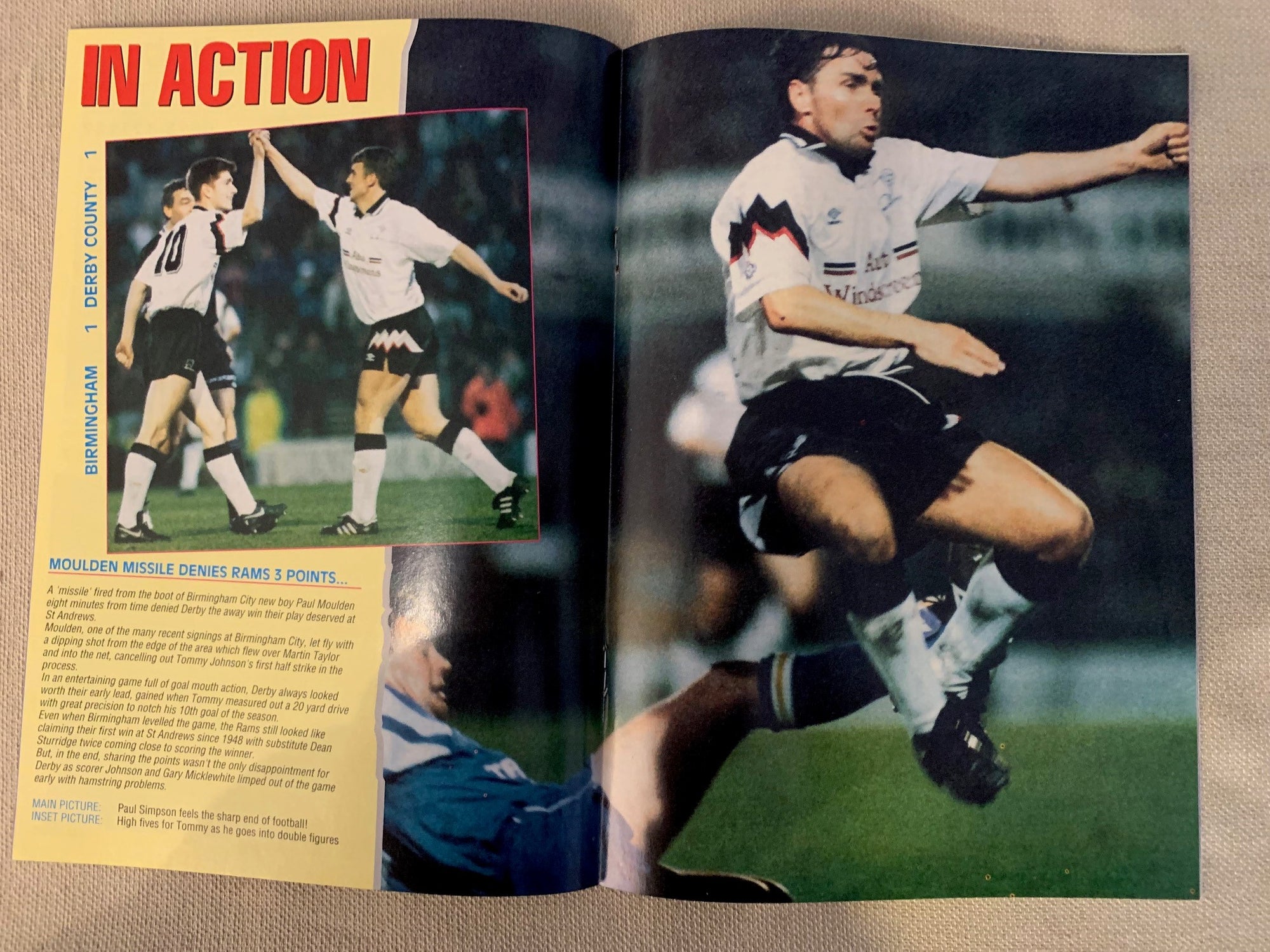 1993-17.04 - DERBY COUNTY VS GRIMSBY TOWN