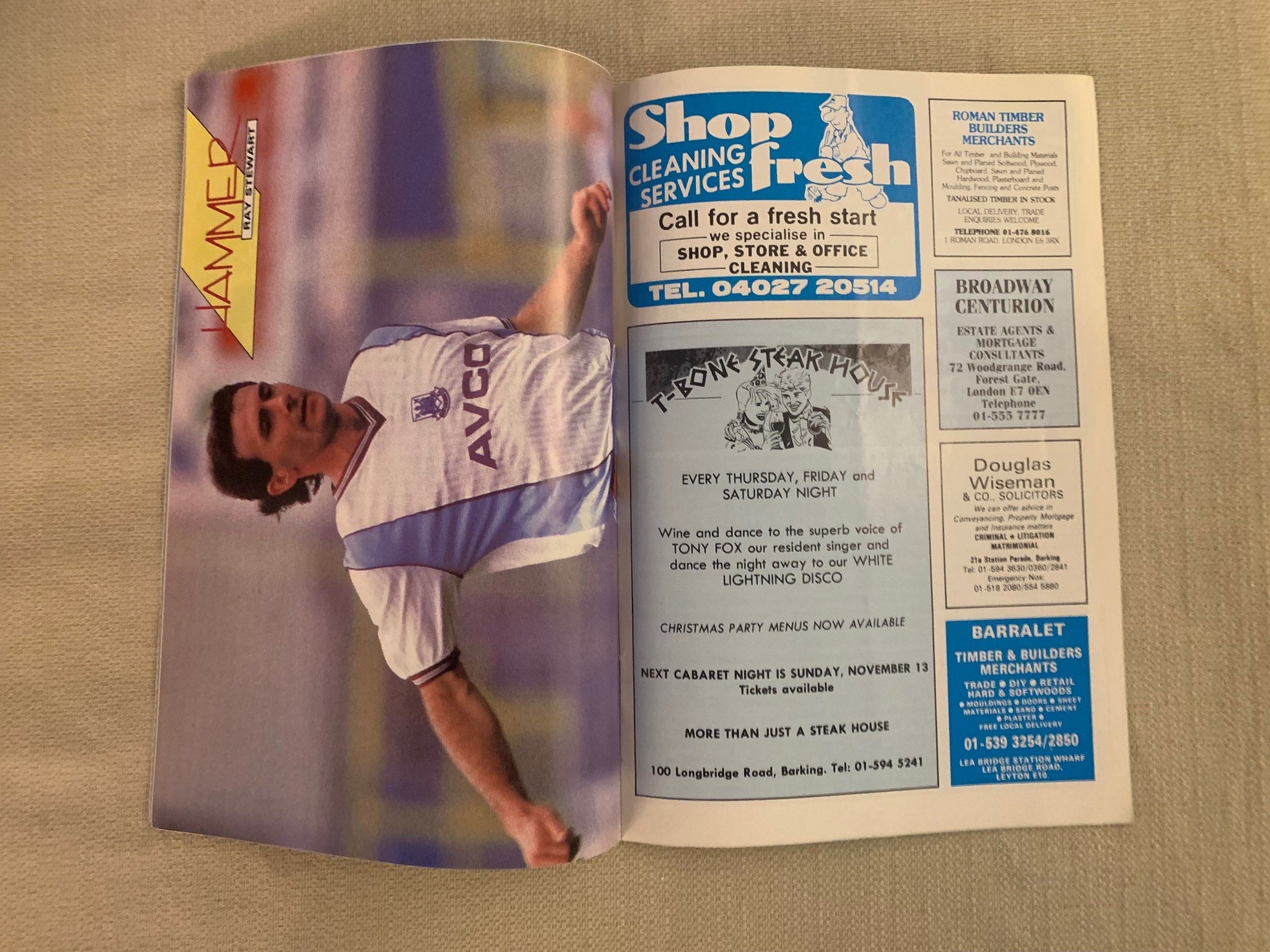 1988-29.10- WEST HAM UNITED - LIVERPOOL