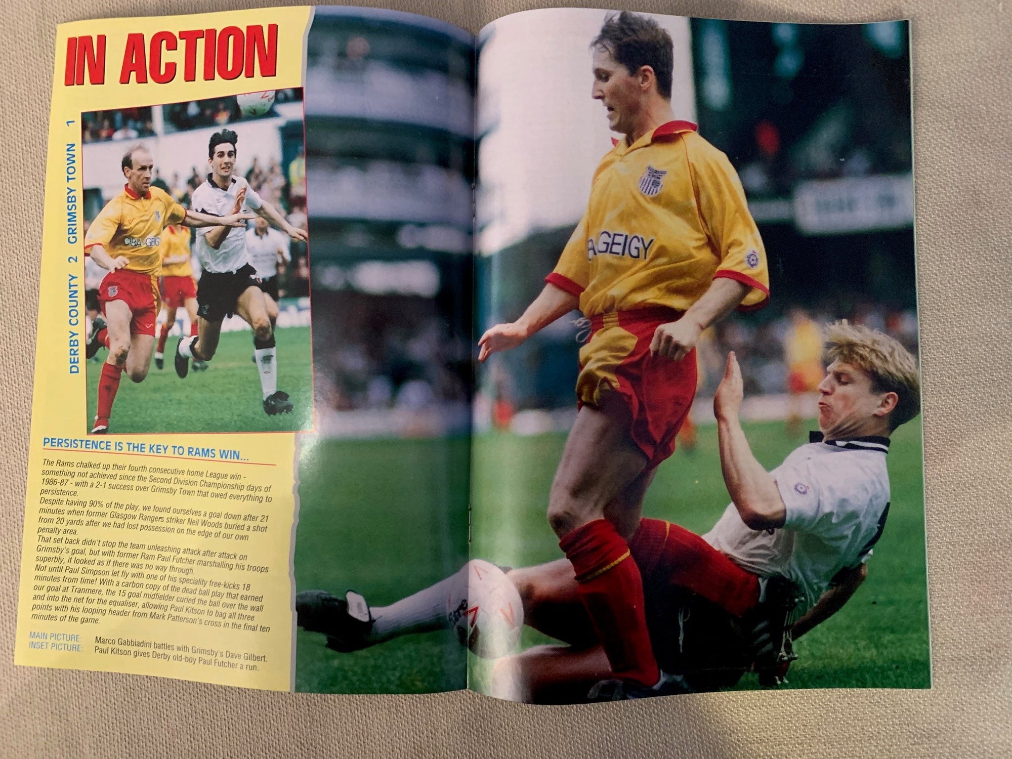 1993-24.04 - DERBY COUNTY VS LUTON TOWN