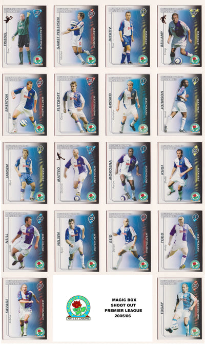 BLACKBURN ROVERS - LOT - SHOOT OUT - 3 ÅRGANGER