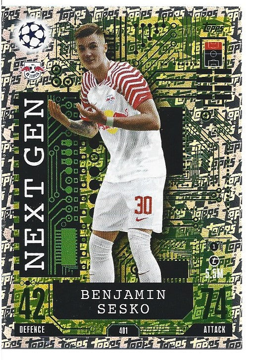 401. BENJAMIN SESKO - RB LEIPZIG - NEXT GEN