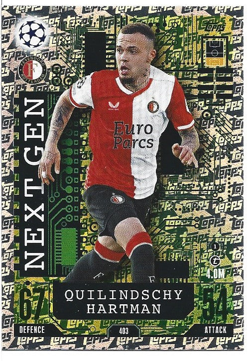 403. QUILINDSCHY HARTMAN - FEYENOORD -NEXT GEN