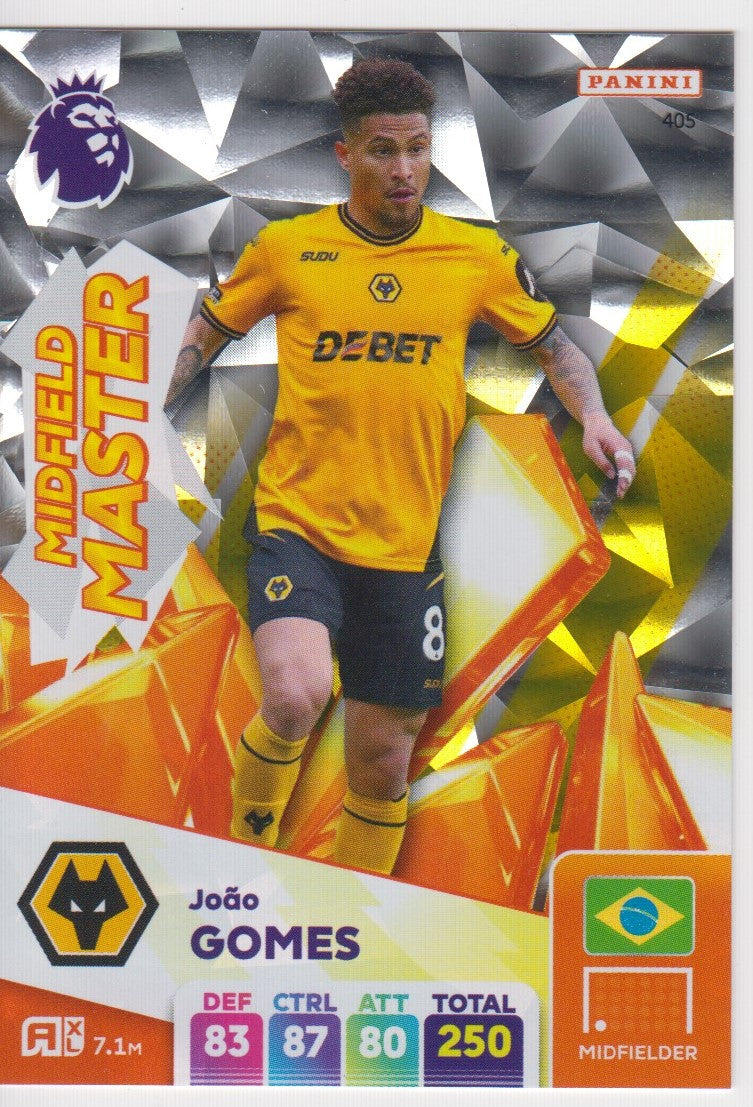 405. JOAO GOMES - WOLVERHAMPTON  - MIDFIELD MASTER