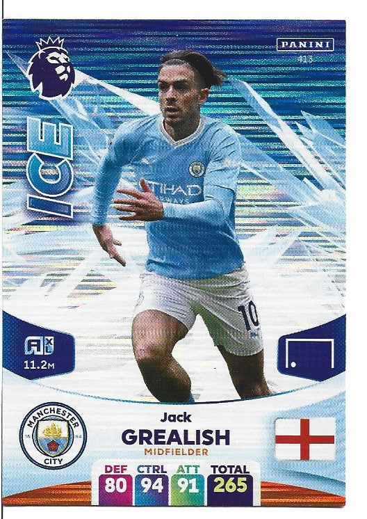 413.  Jack Grealish - Manchester City - ICE