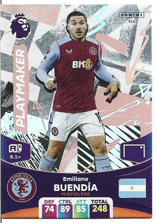 416.  Emiliano Buendía- Aston Villa - PLAYMAKER