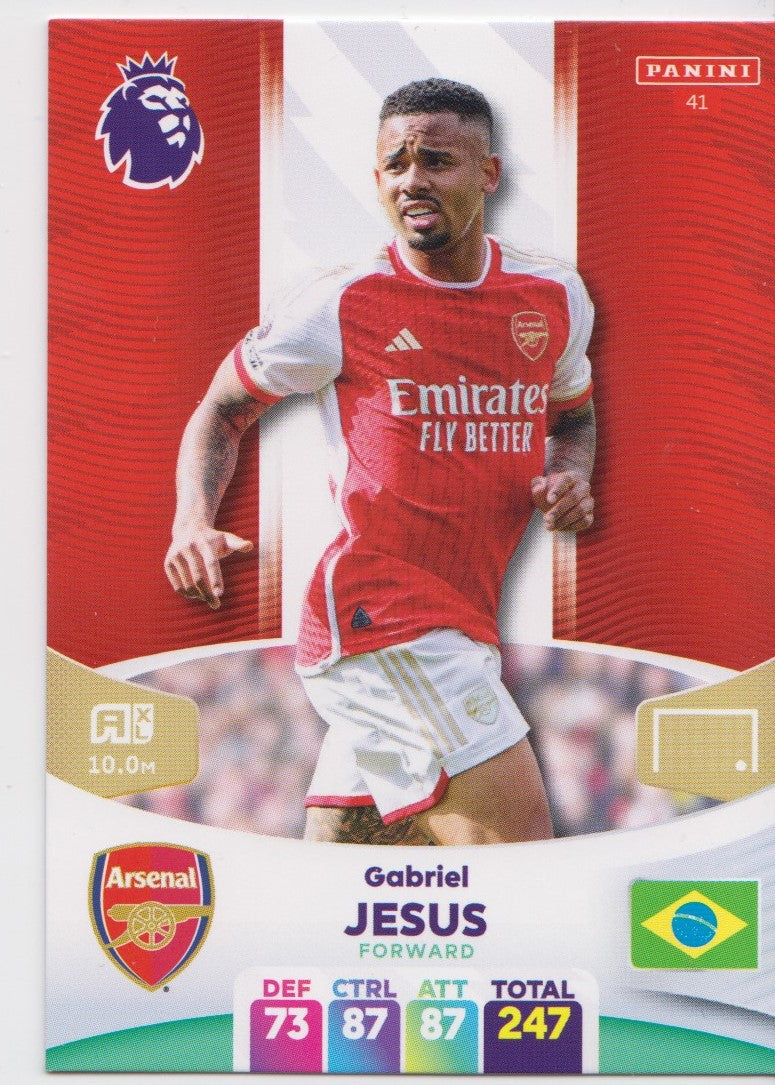 041.  Gabriel Jesus - Arsenal
