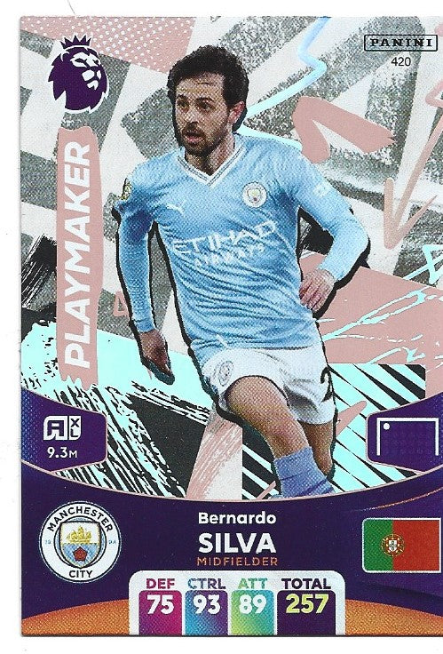 420.  Bernardo Silva - Manchester City - PLAYMAKER