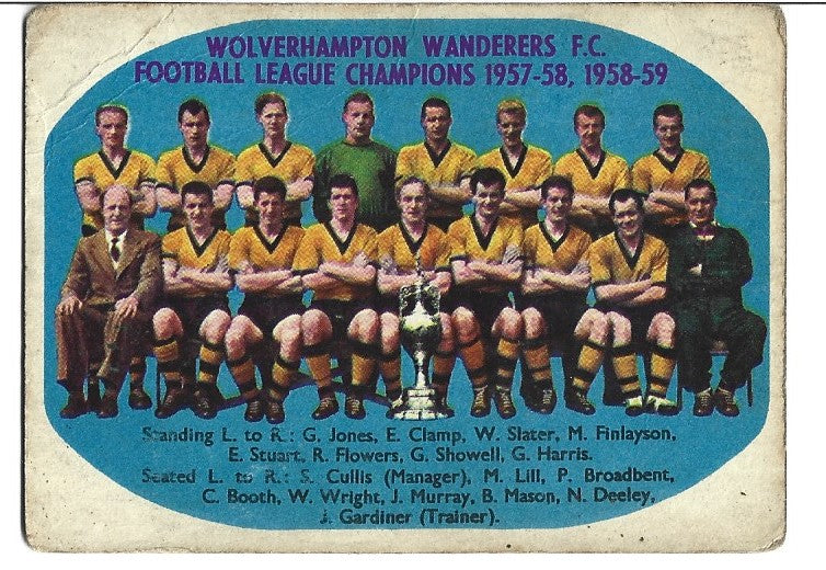 042. WOLVERHAMPTON WANDERES - CHECKLIST